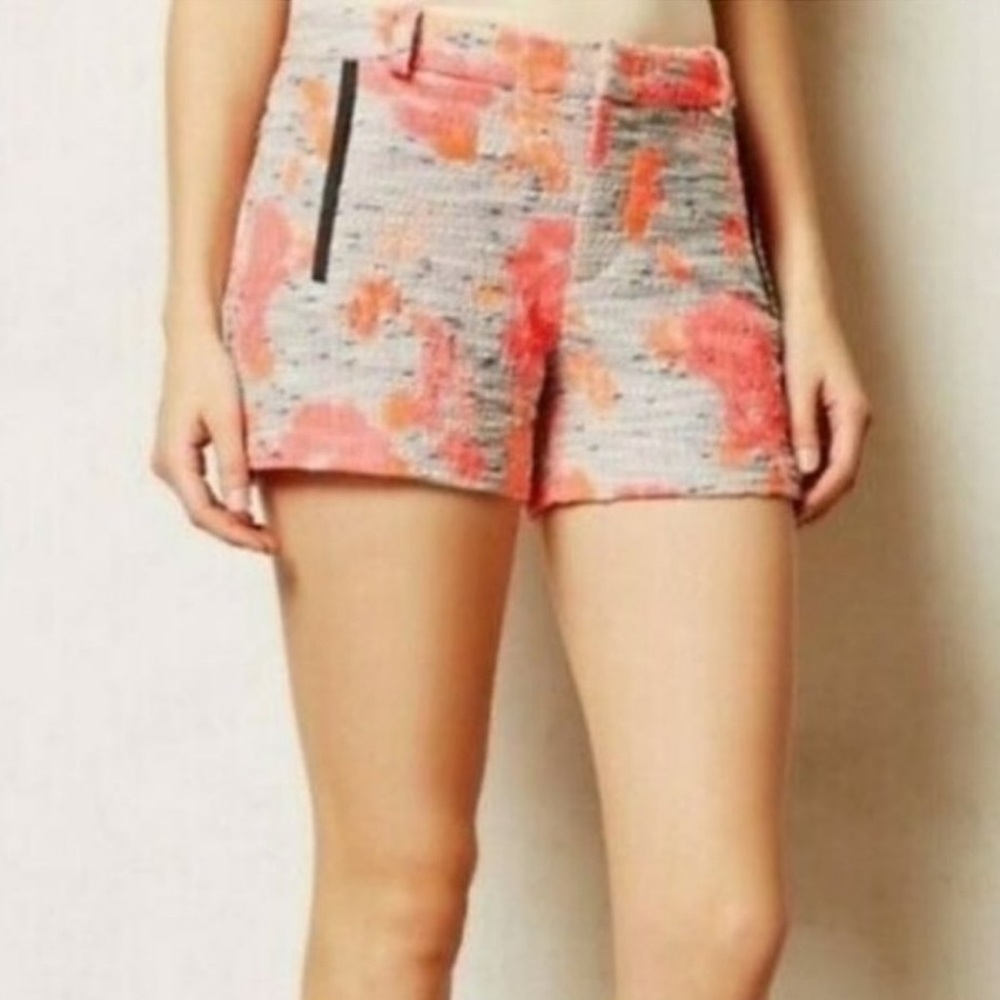 Anthropologie Multicolor Tweed Shorts